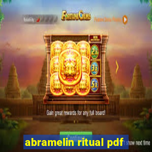 abramelin ritual pdf