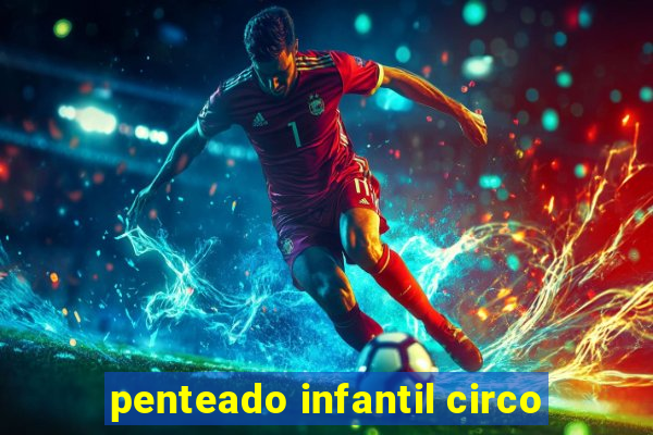 penteado infantil circo