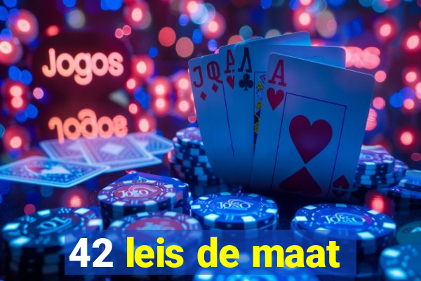 42 leis de maat