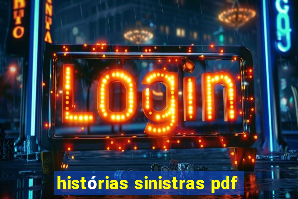 histórias sinistras pdf