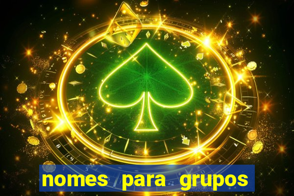 nomes para grupos de amigos cachaceiros