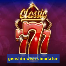 genshin wish simulator