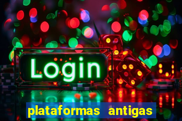 plataformas antigas de jogos