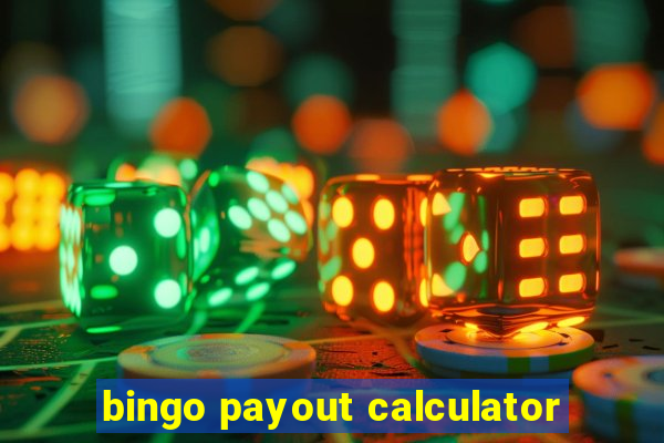 bingo payout calculator