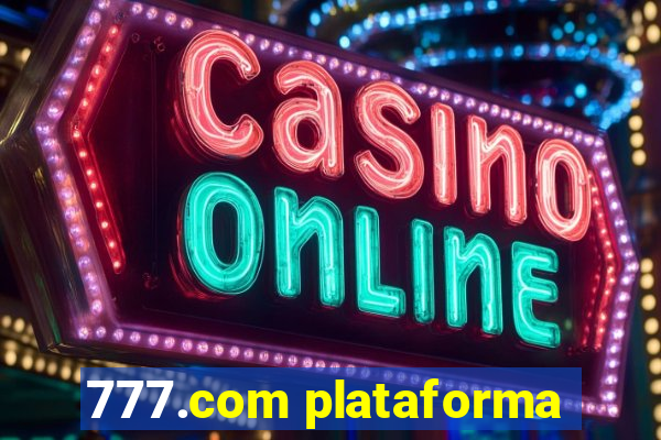 777.com plataforma