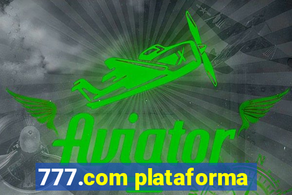 777.com plataforma