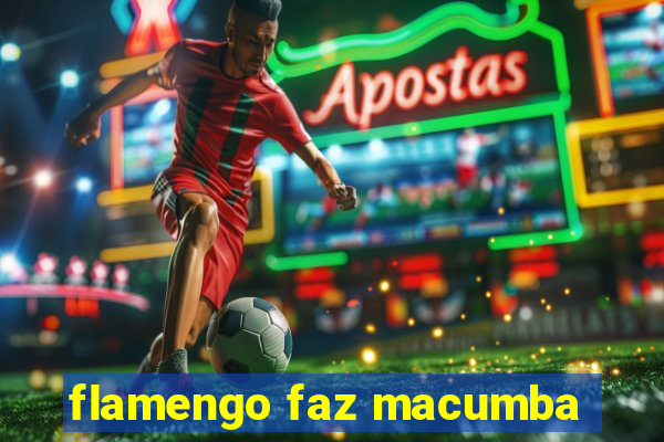 flamengo faz macumba