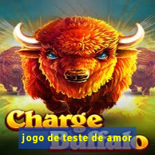 jogo de teste de amor