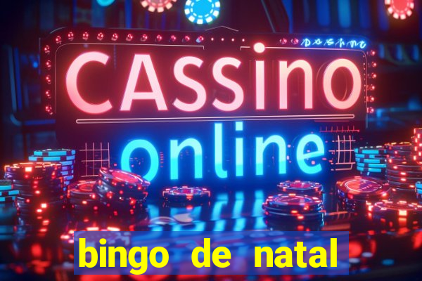 bingo de natal para imprimir gratis