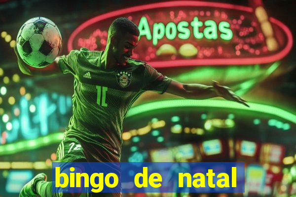 bingo de natal para imprimir gratis