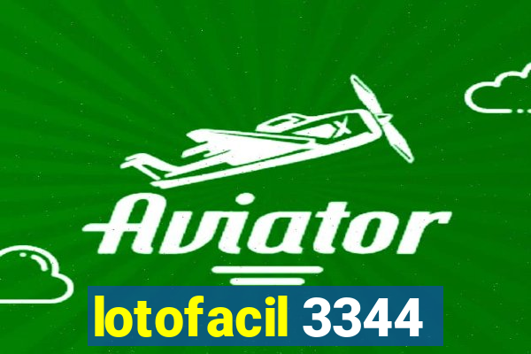 lotofacil 3344