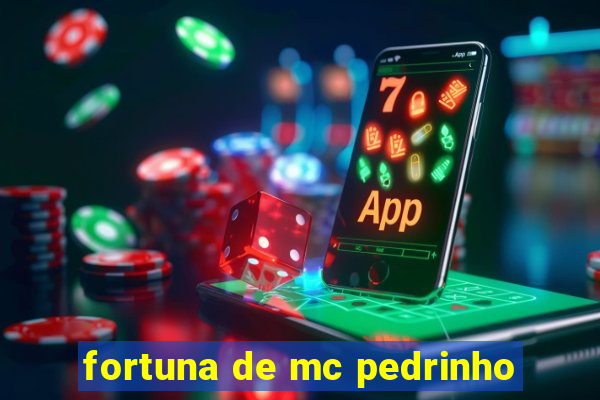 fortuna de mc pedrinho