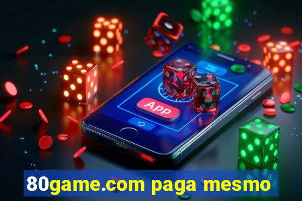 80game.com paga mesmo