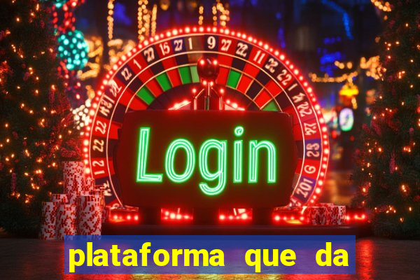 plataforma que da 30 reais para jogar