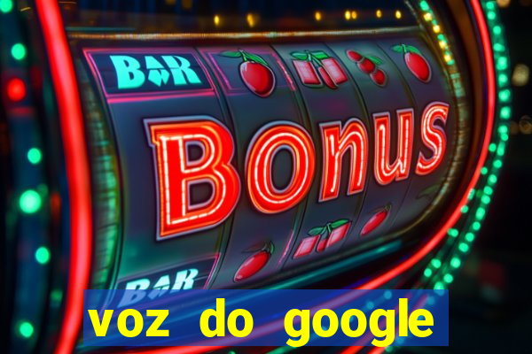 voz do google tradutor homem