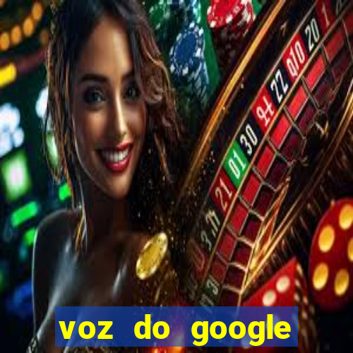 voz do google tradutor homem