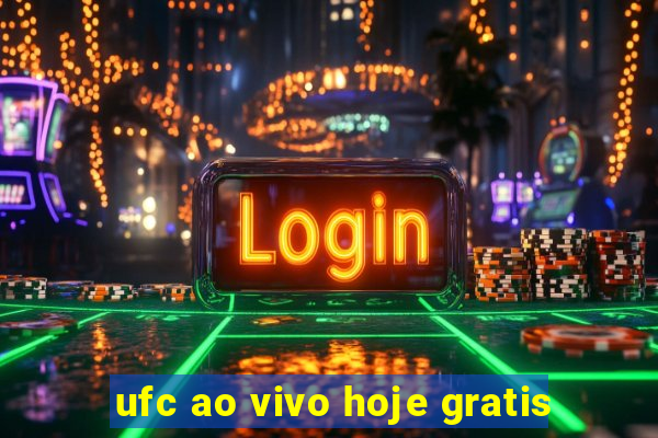 ufc ao vivo hoje gratis