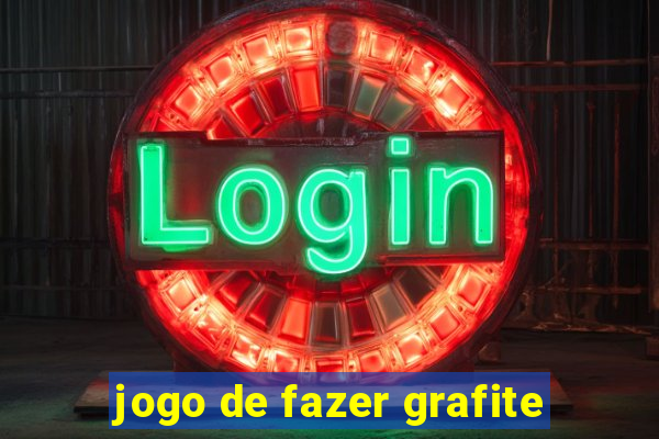 jogo de fazer grafite