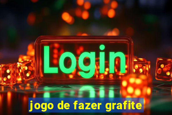 jogo de fazer grafite