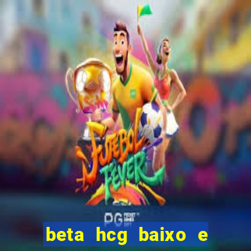 beta hcg baixo e gravidez evoluiu