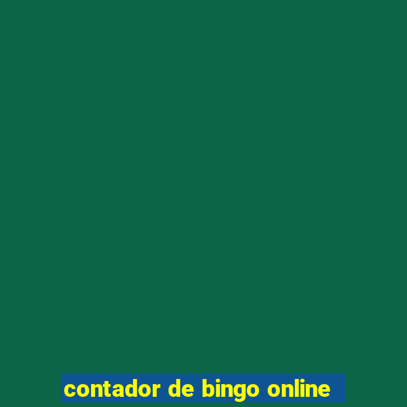 contador de bingo online