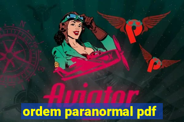 ordem paranormal pdf