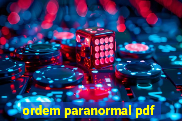 ordem paranormal pdf