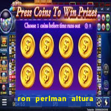 ron perlman altura e peso