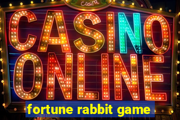 fortune rabbit game