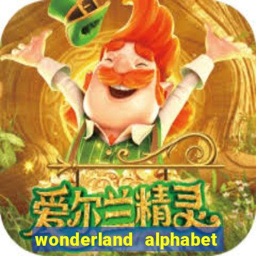 wonderland alphabet comic studio