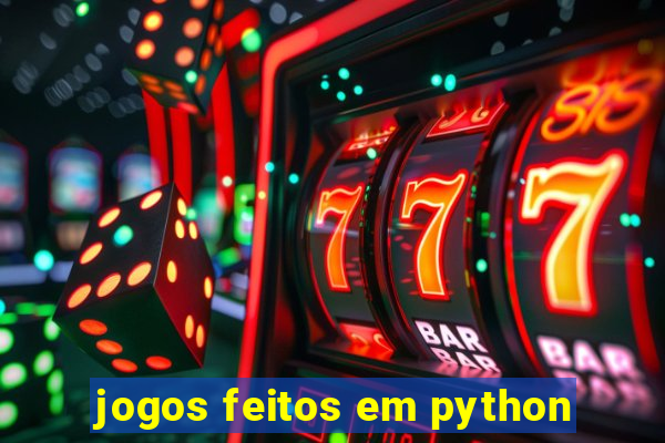 jogos feitos em python