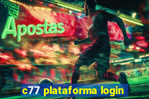 c77 plataforma login