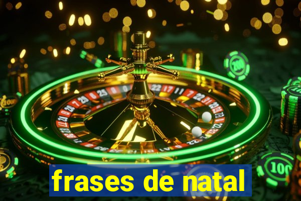 frases de natal