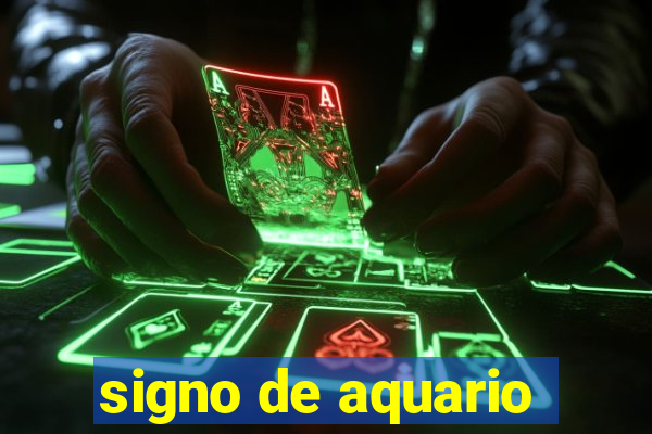 signo de aquario