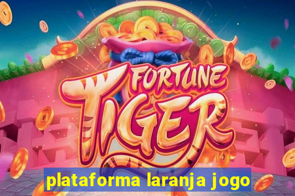 plataforma laranja jogo