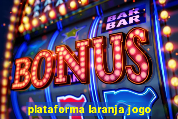 plataforma laranja jogo