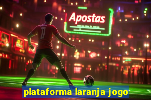 plataforma laranja jogo