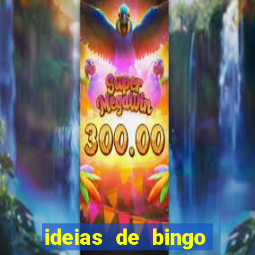 ideias de bingo para o natal