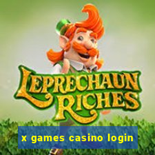 x games casino login