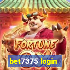 bet7375 login