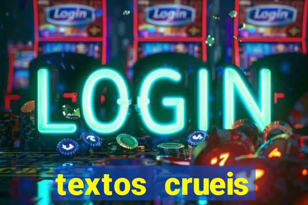 textos crueis demais pdf