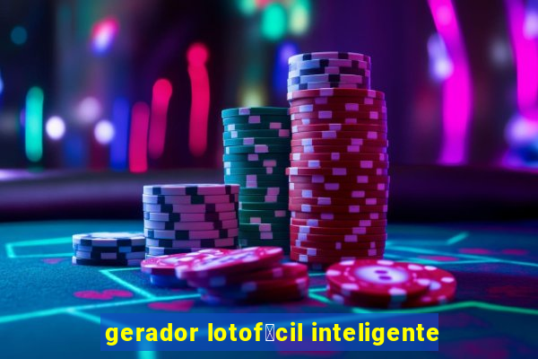 gerador lotof谩cil inteligente