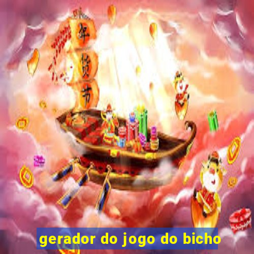 gerador do jogo do bicho