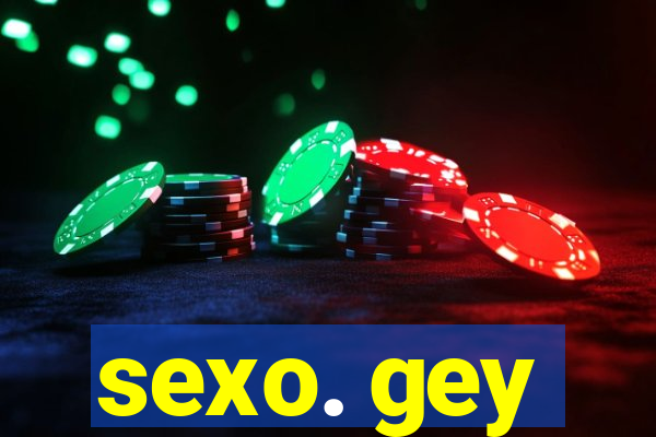 sexo. gey