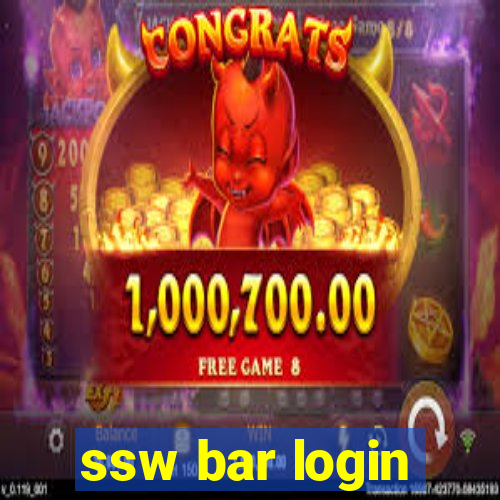 ssw bar login