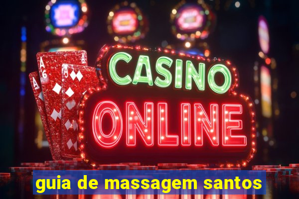 guia de massagem santos