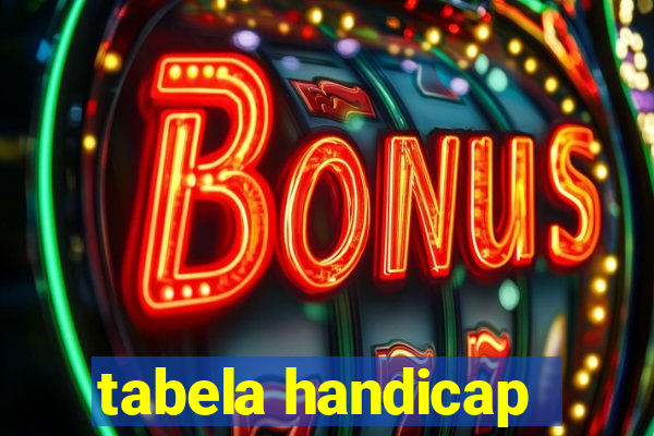 tabela handicap