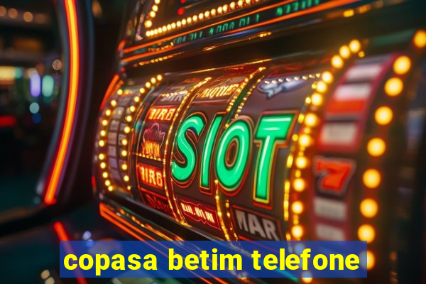 copasa betim telefone