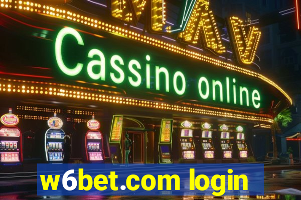 w6bet.com login