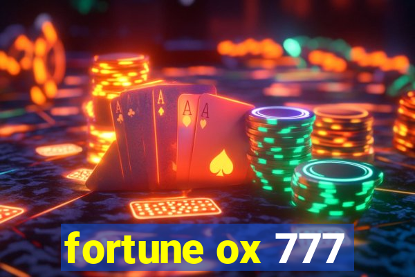 fortune ox 777